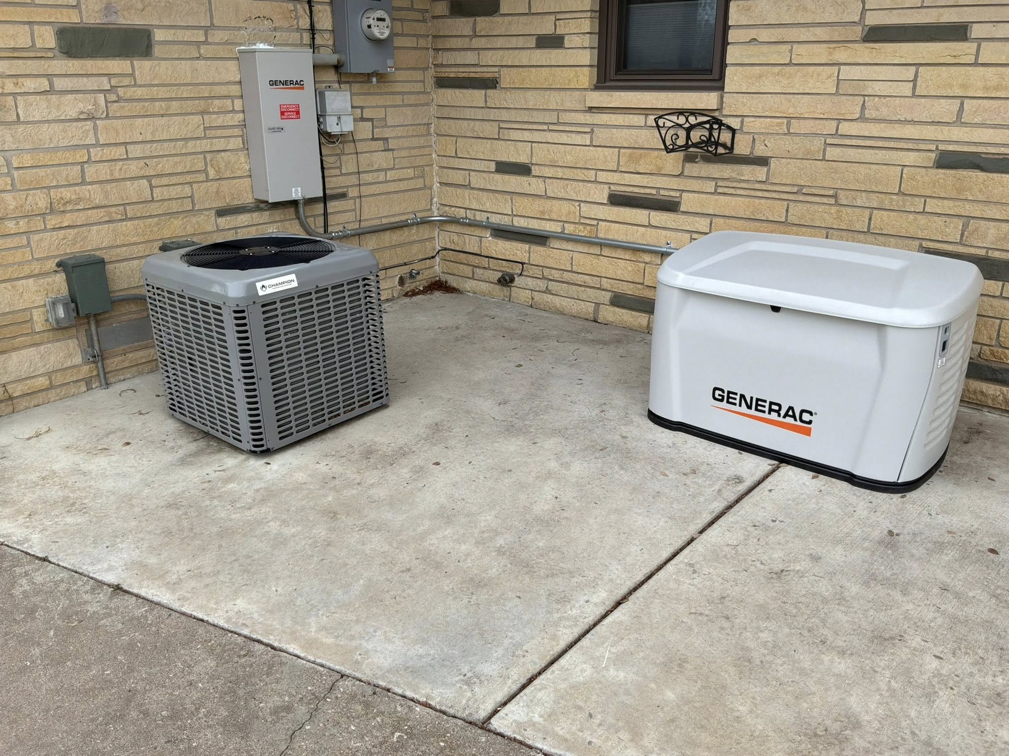 Generator installation